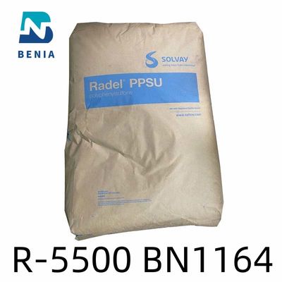 Solvay Radel ρ-5500 αδιαφανές πλαστικό εφαρμοσμένης μηχανικής ρητίνης BN1164 PPSU