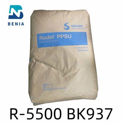 Solvay Radel ρ-5500 πλαστικό BK937 PPSU, όλο το χρώμα αδιαφανές υλικό PPSU
