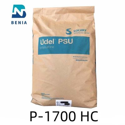 Polysulfone Solvay PSU ρητίνη Udel π-1700 υψηλός σαφής HC για την εφαρμογή τροφίμων