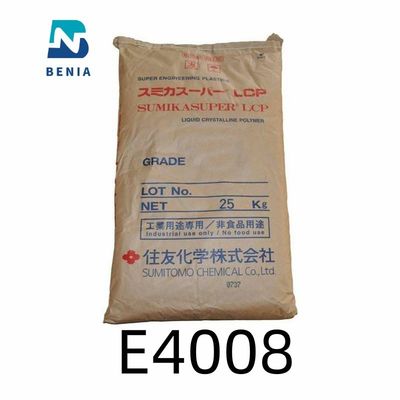 Πολυμερής SUMIKASUPER LCP E4008 ίνα υάλου κρυστάλλου Sumitomo GF40 LCP υγρή