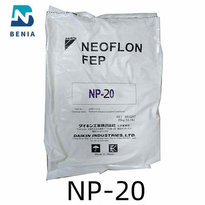 Ανθεκτικά πολυμερή σώματα Neoflon NP-20 Heatproof DAIKIN FEP Fluoro όλο το χρώμα
