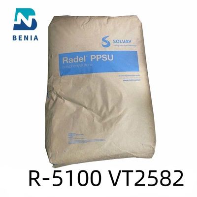 Solvay PPSU Radel ρ-5100 πλαστικός αδιαφανής εφαρμοσμένης μηχανικής ρητίνης VT2582 Polyphenylsulfone όλο το χρώμα
