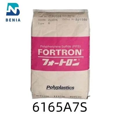 Η ρητίνη 65% ενισχυμένο γυαλί UL94 V0 Polyplastics ΜΑΔ Durafide 6165A7S PolyphenyleneSulfide βαθμολογεί όλο το χρώμα