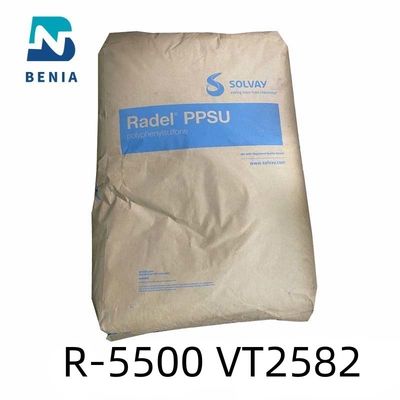 Solvay PPSU Radel ρ-5500 πλαστικός αδιαφανής εφαρμοσμένης μηχανικής ρητίνης VT2582 Polyphenylsulfone όλο το χρώμα