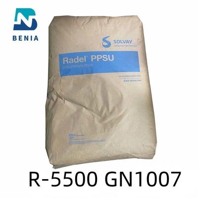 Solvay PPSU Radel ρ-5500 πλαστικός αδιαφανής εφαρμοσμένης μηχανικής ρητίνης GN1007 Polyphenylsulfone όλο το χρώμα