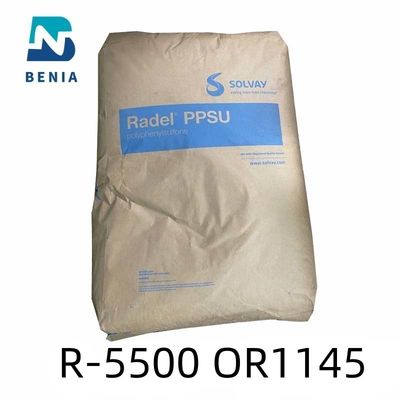 Solvay PPSU Radel ρ-5500 πλαστικός αδιαφανής εφαρμοσμένης μηχανικής ρητίνης OR1145 Polyphenylsulfone όλο το χρώμα