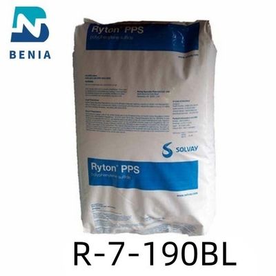 Το μετάλλευμα γυαλιού ρητίνης PolyphenyleneSulfide κόκκων Solvay ΜΑΔ Ryton ρ-7-190BL ενίσχυσε όλο το χρώμα