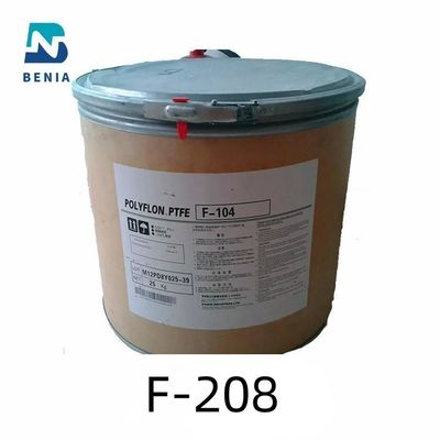 DAIKIN PTFE POLYFLON F-208 Πολυτετραφθοροαιθυλένιο PTFE παρθένα σκόνη πυριτίων σε απόθεμα